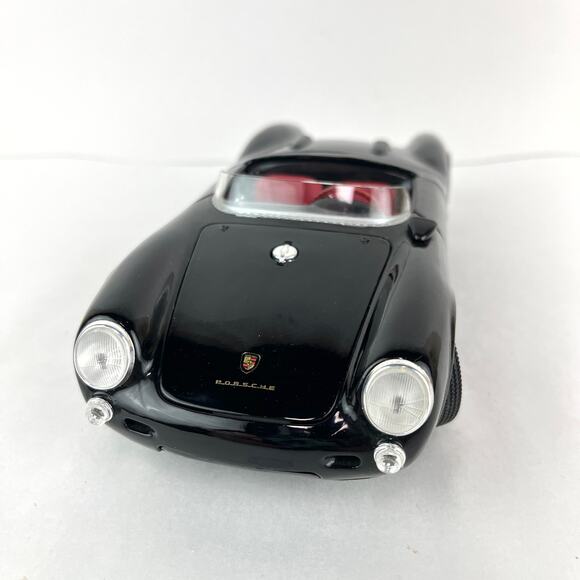 Maisto 1955 Porche 550A Spyder Die Cast Convertible In Black - Picture 2 of 8